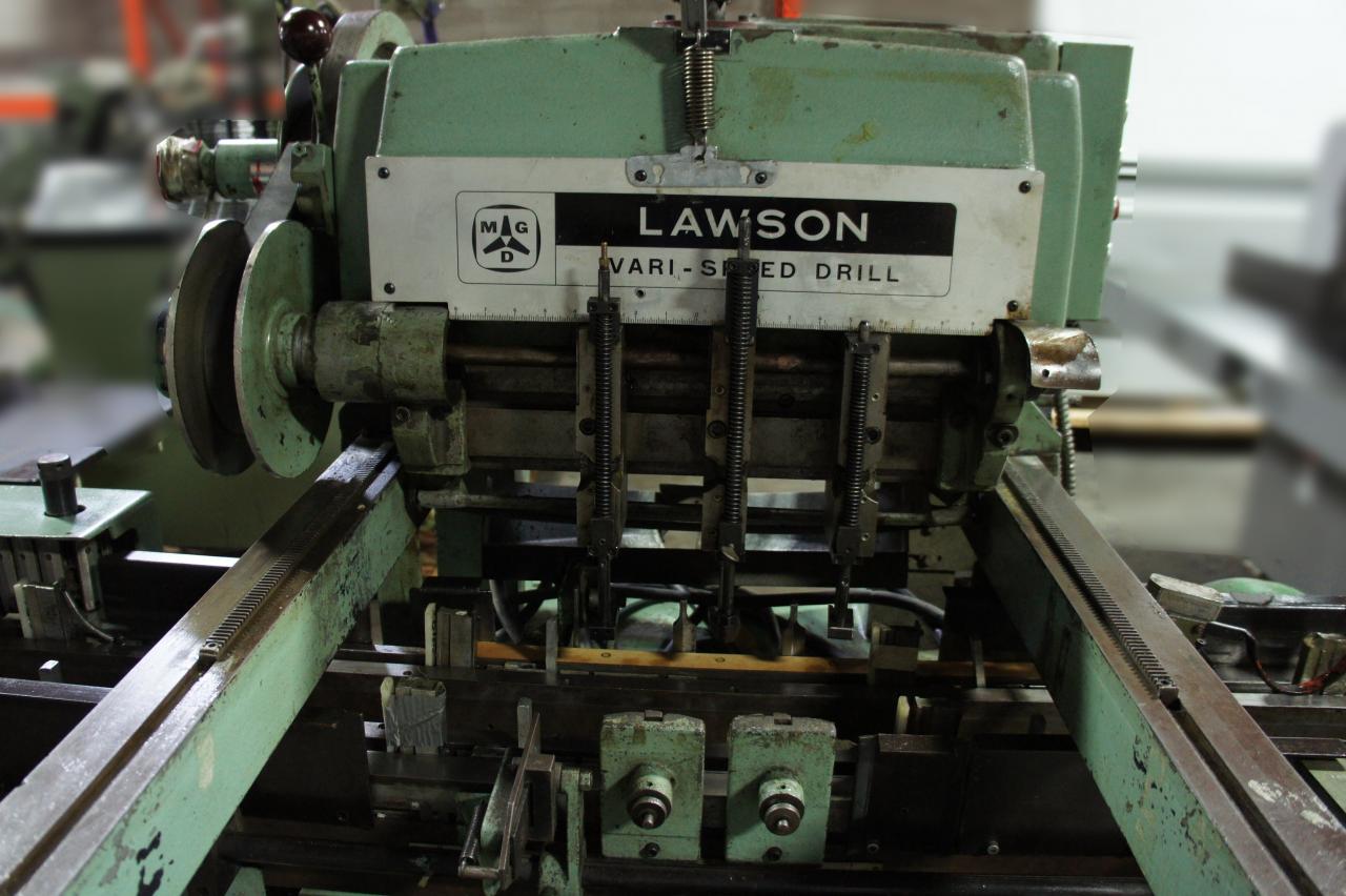 Lot 9 Lawson Auto Paper Drill 3 Drill Heads WireBids